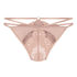 Nisha Open Crotch Brazilian, Beige