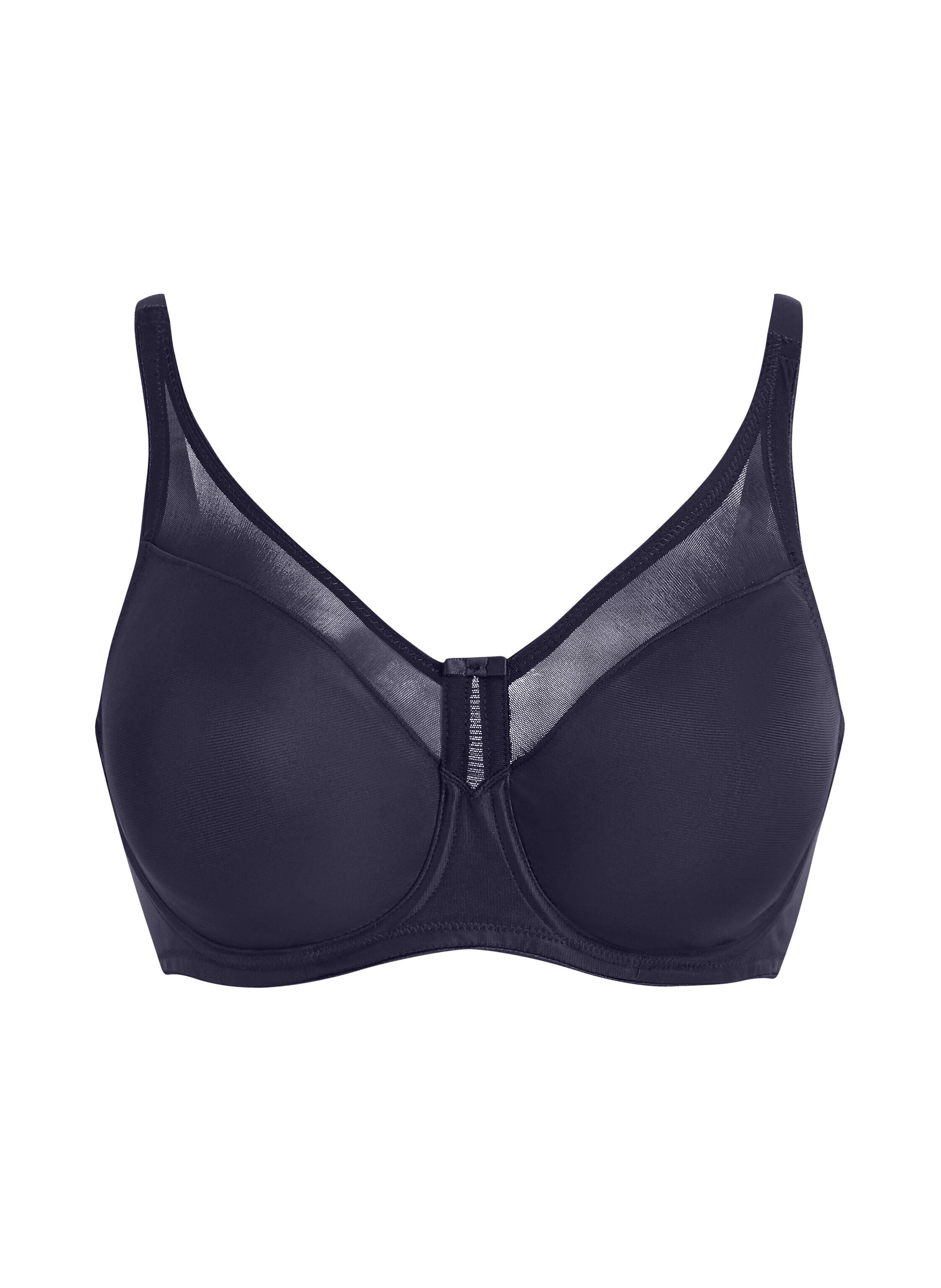Nina Non-Padded Underwired Minimizer Bra, Blue
