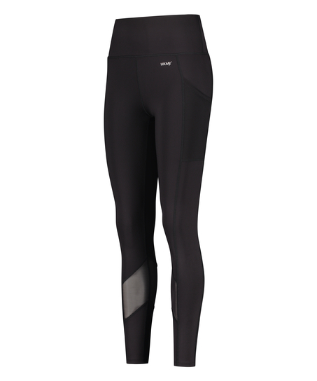 HKMX Oh My Squat High Waisted Leggings, Black