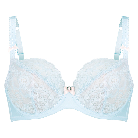 Non-Padded Underwired Bra Theresa, Blue
