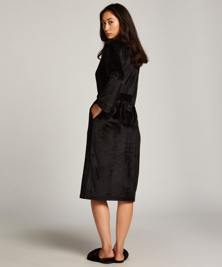 Bathrobe, Black