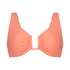 Peachy Bikini Top, Orange