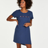 Round Neck Nightshirt, Blue