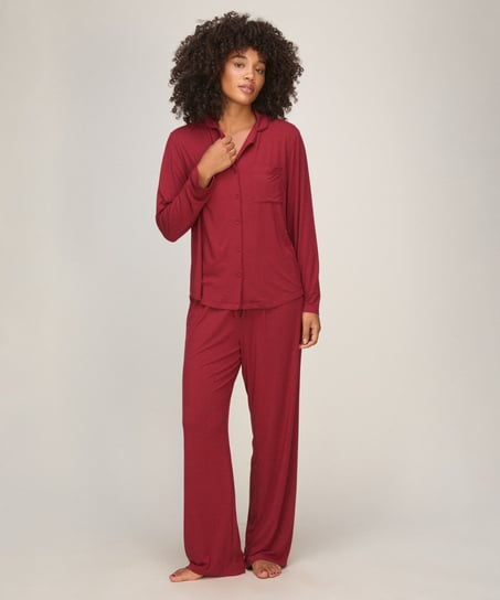 Pyjama Jacket Essentials, Red