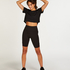 HKMX Mesh Crop Top, Black