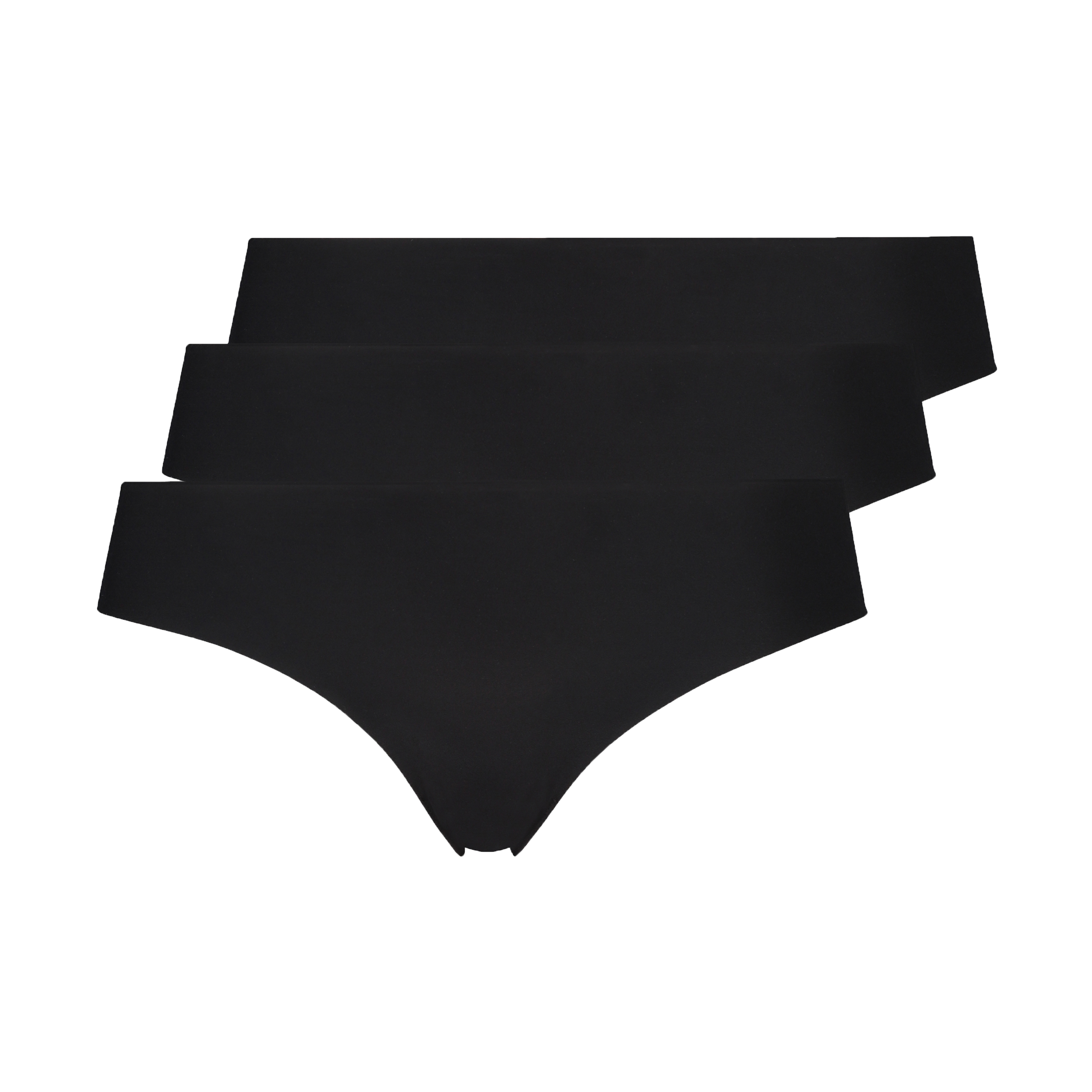 Invisible Lace Back Brazilian, Black, main