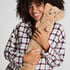 Hot water bottle, Beige