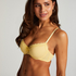 Lola Padded Underwired Bra, Yellow