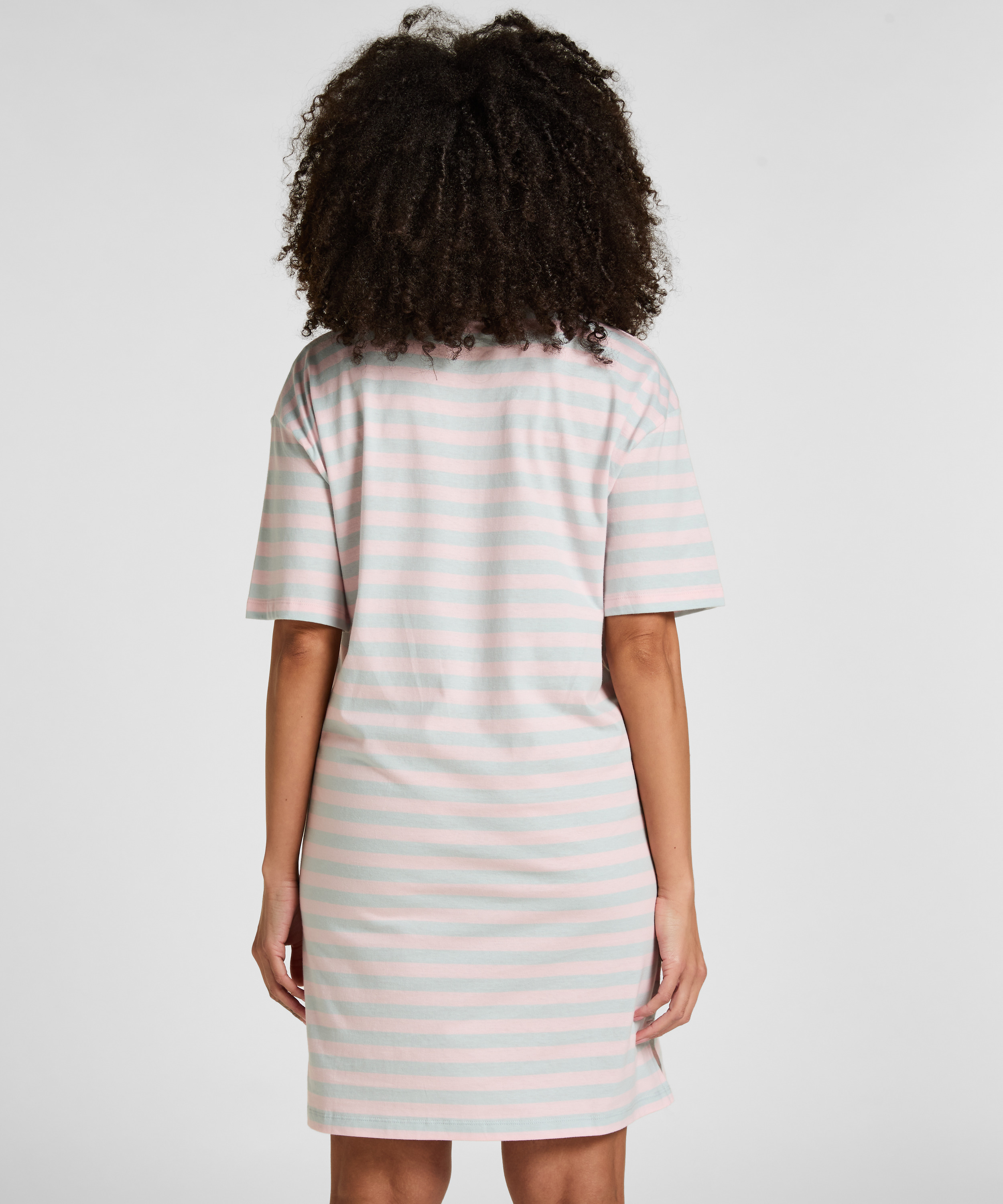 Roundneck Nightshirt, Blue, main