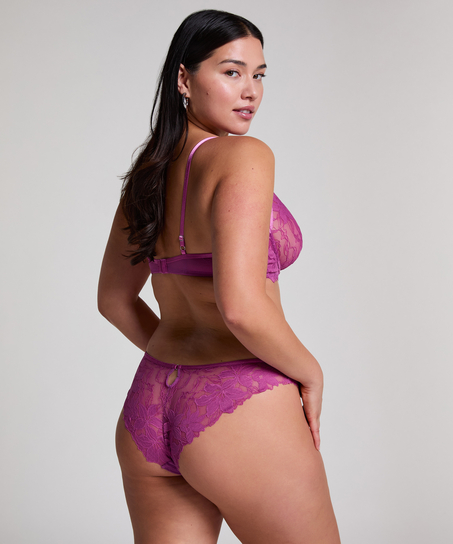Ingrid Non-Padded Underwired Bra, Purple