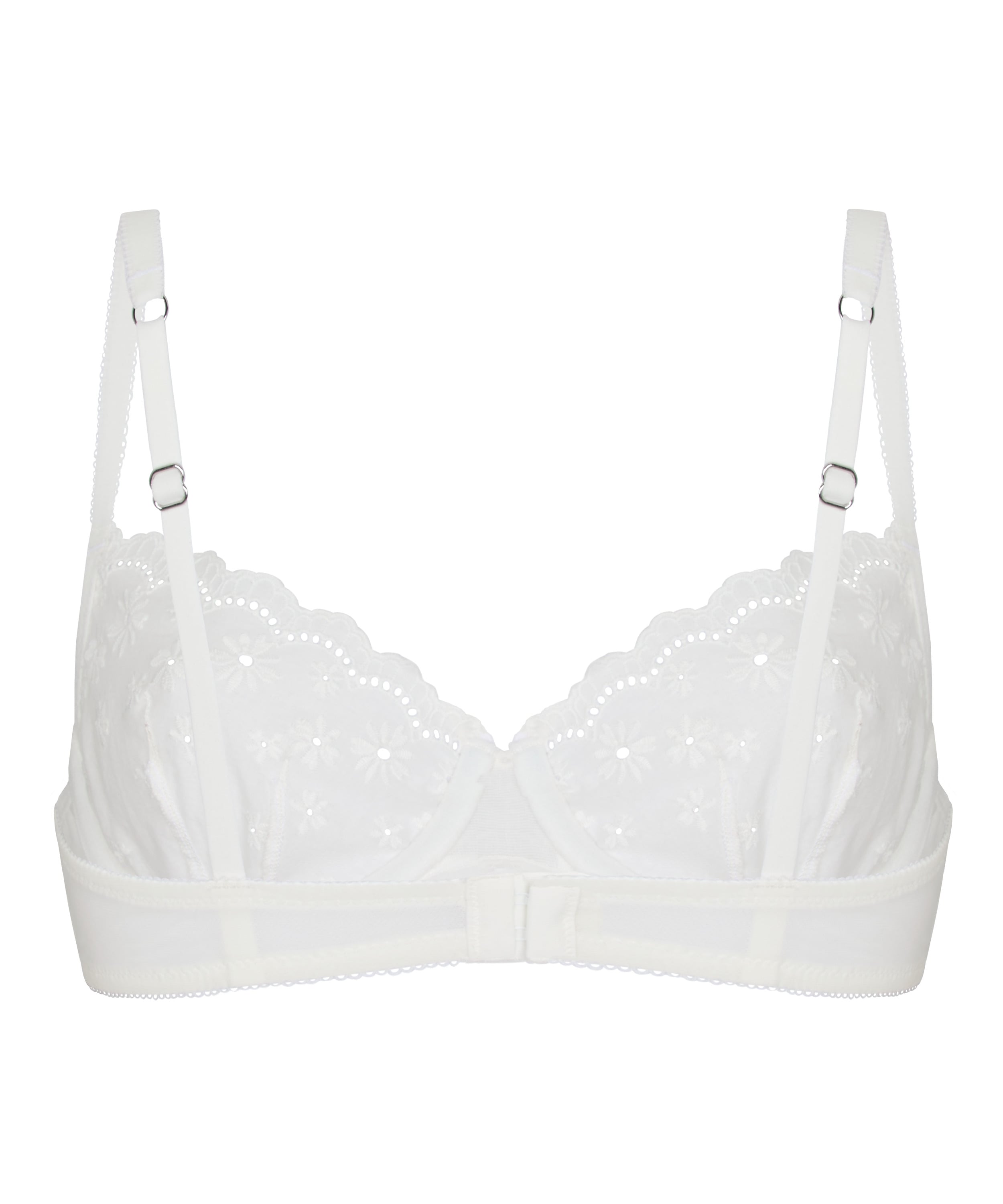Non-Padded Underwired Bra Gaia, White, main