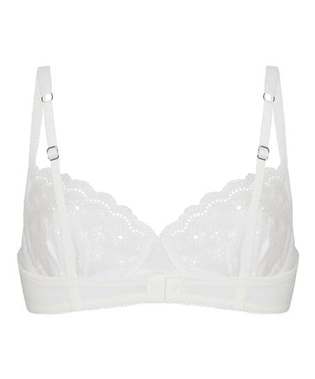 Non-Padded Underwired Bra Gaia, White