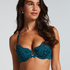 Astrid Padded Underwired Bra, Blue
