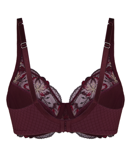 Non-Padded Underwired Bra Helena, Purple
