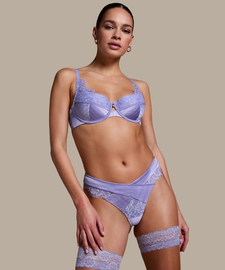 Charlie Padded Underwired Bra, Purple