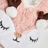 Reindeer Cosy Ballerina Slippers, Pink