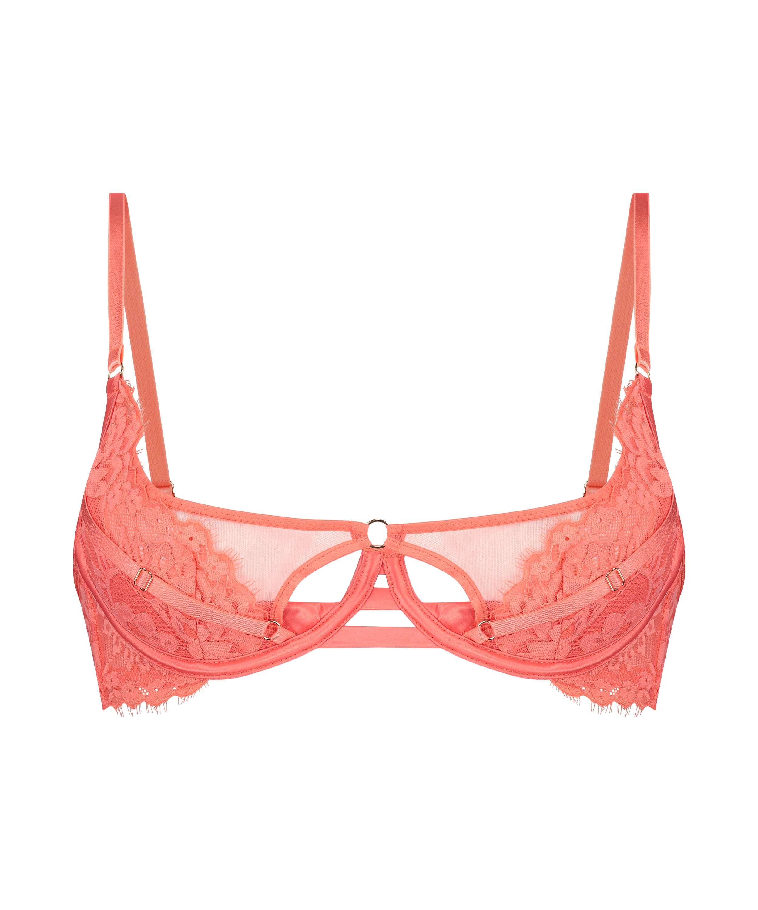 Kali Non-Padded Underwired Bra, Pink, main