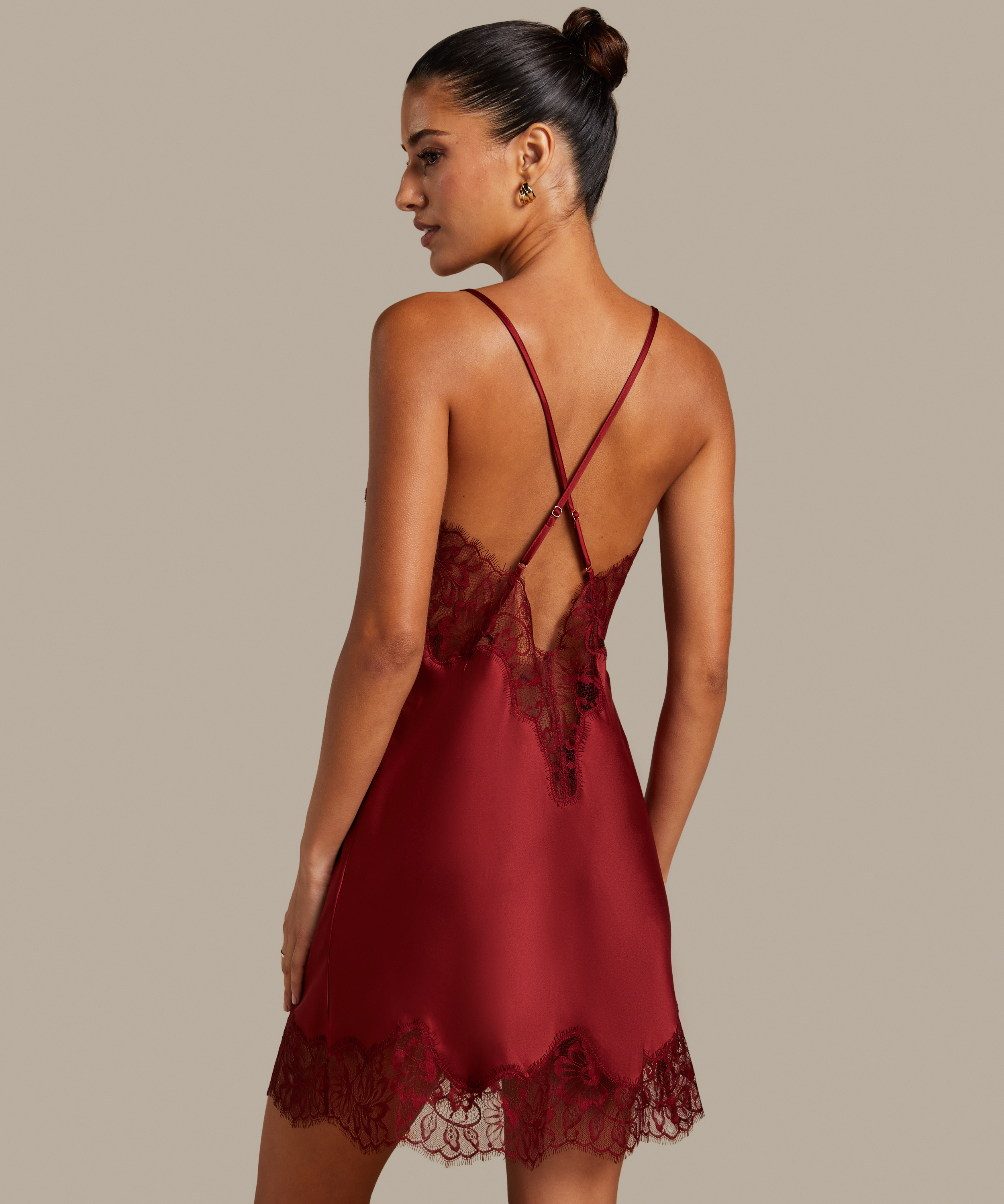 Valerie Slipdress, Red, main