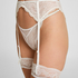 Suspender Suki, White