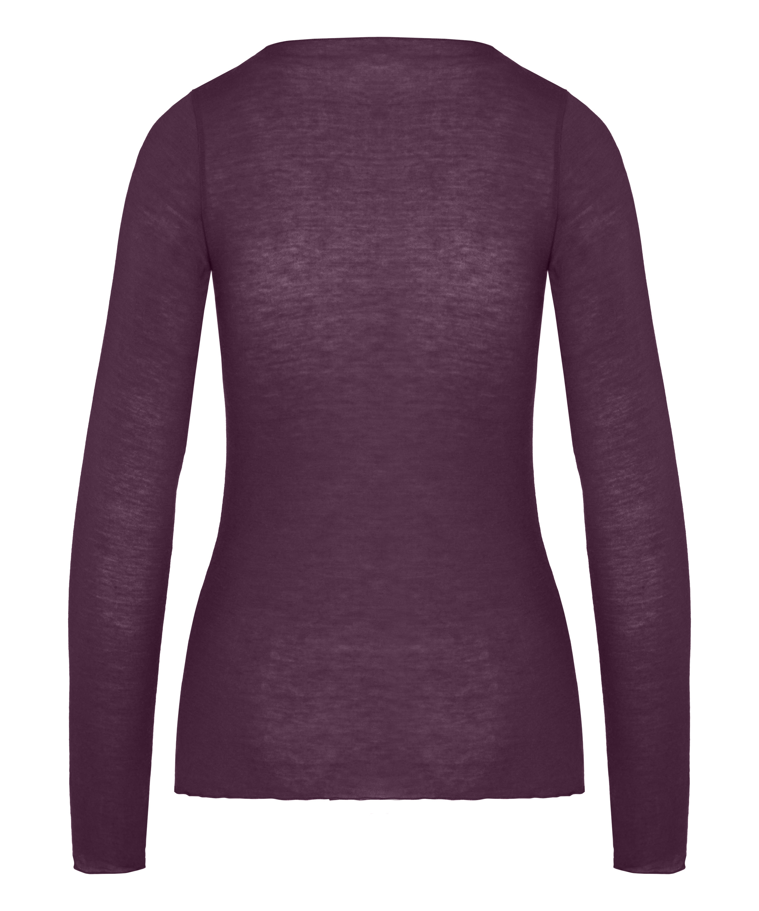 super soft Boatneck shirt with Cashmere, Purple, main
