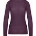 super soft Boatneck shirt with Cashmere, Purple