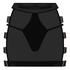 Colette Boxer String, Black