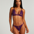 Cinnamon Non-Padded Underwired Bra, Purple