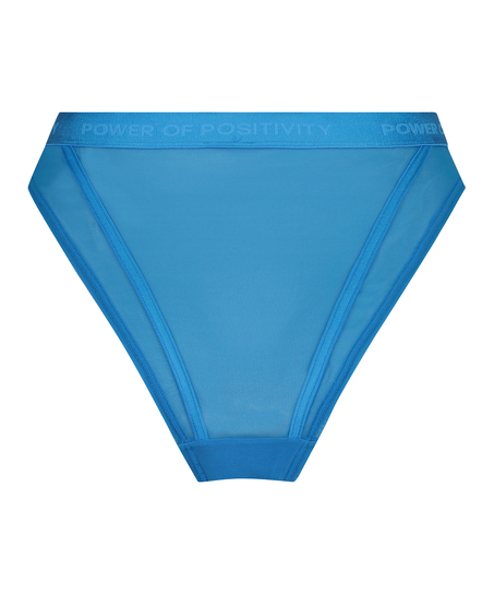 Boujee High Leg Brazilian, Blue