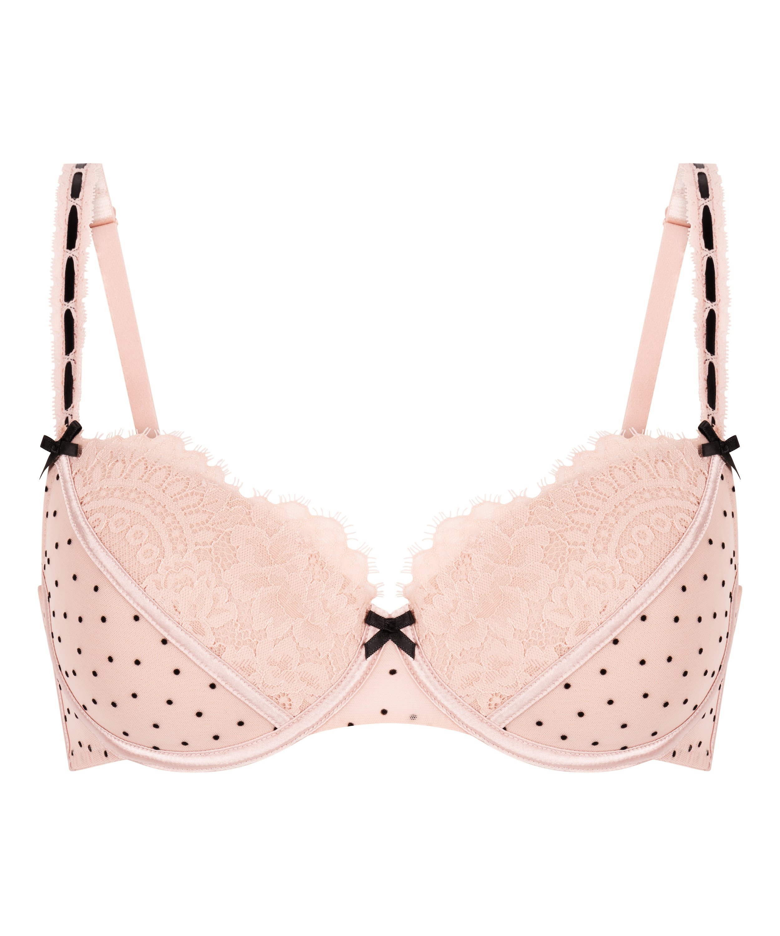 Dorothy Padded Underwired Bra, Pink, main