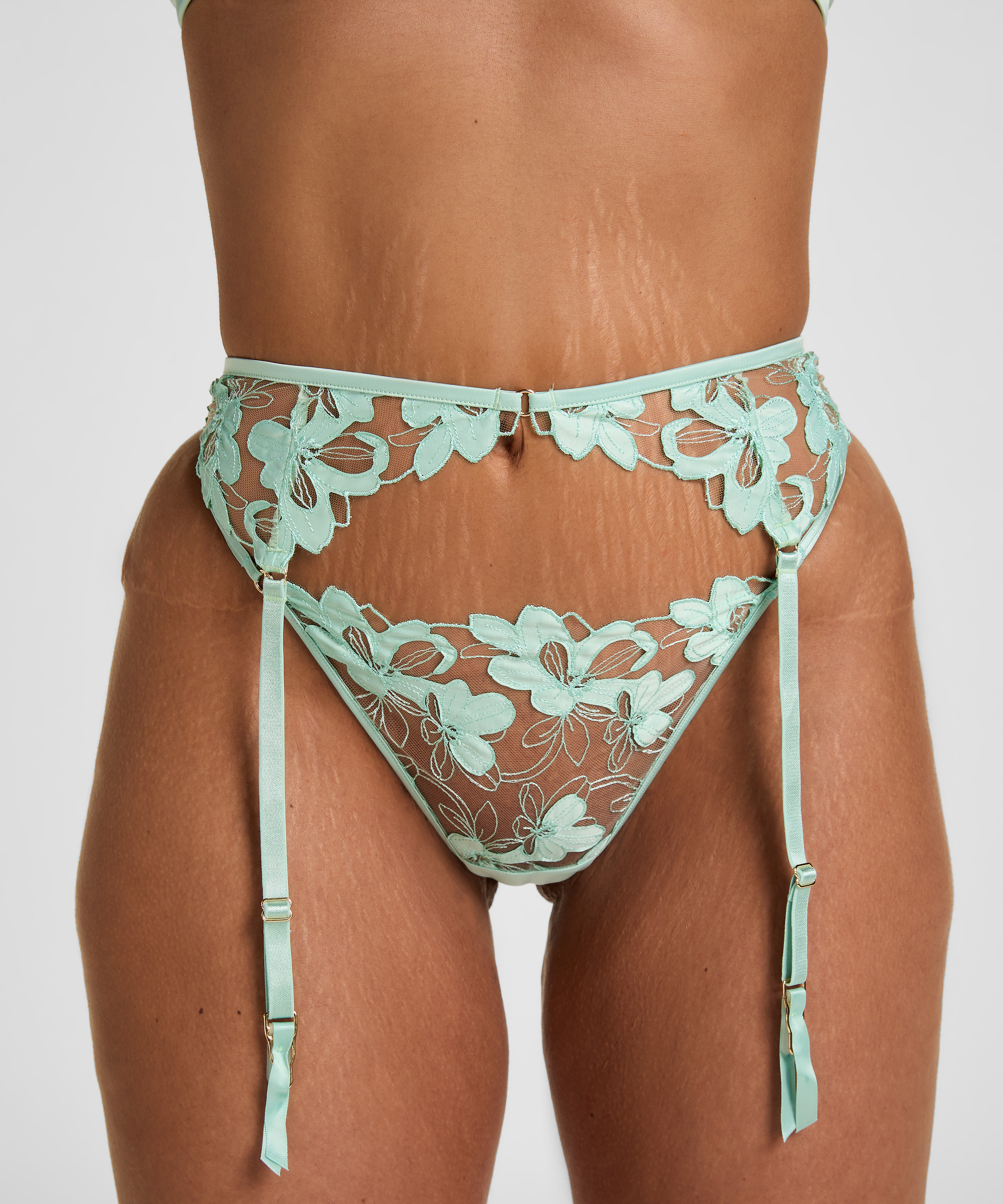 Suspenderbelt Beatrice, Green, main
