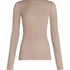 super soft Boatneck Shirt with Cashmere, Gray