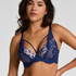 Lou Padded Underwired Bra, Blue