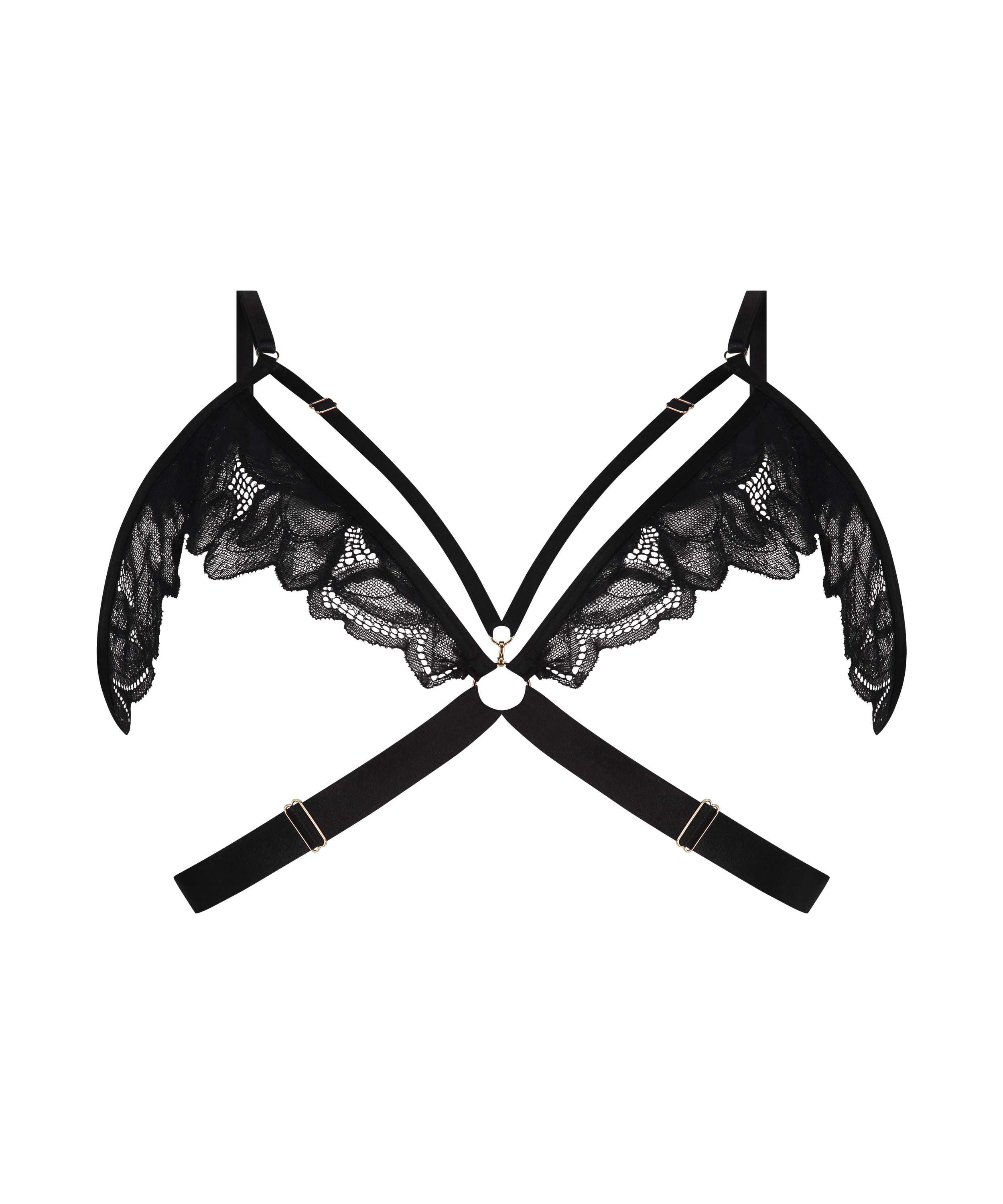 Billie Bralette, Black, main