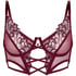 Scarlett Non-Padded Underwired Longline Bra, Red