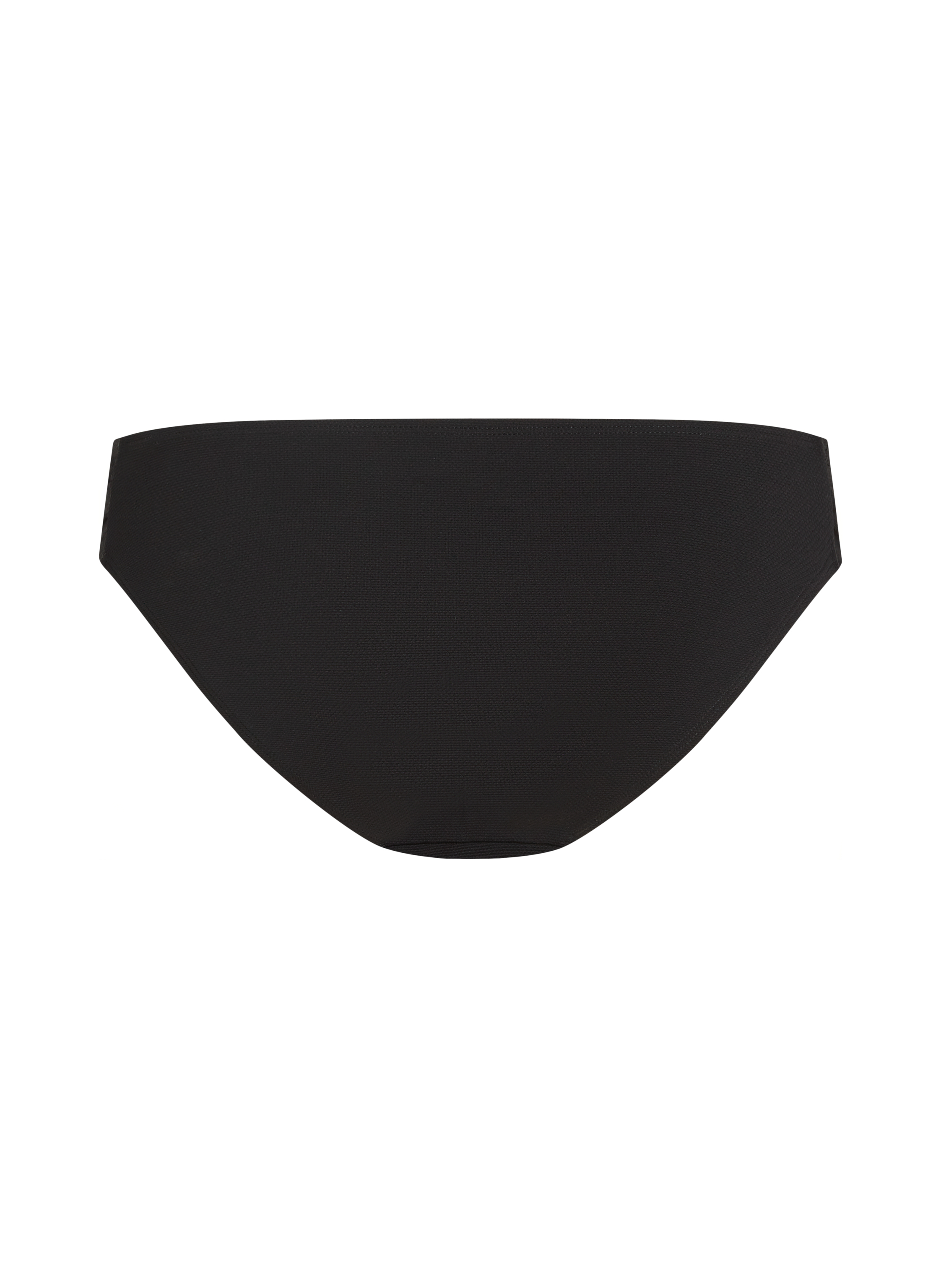 Scallop Rio Bikini Bottoms, Black, main