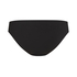 Scallop Rio Bikini Bottoms, Black