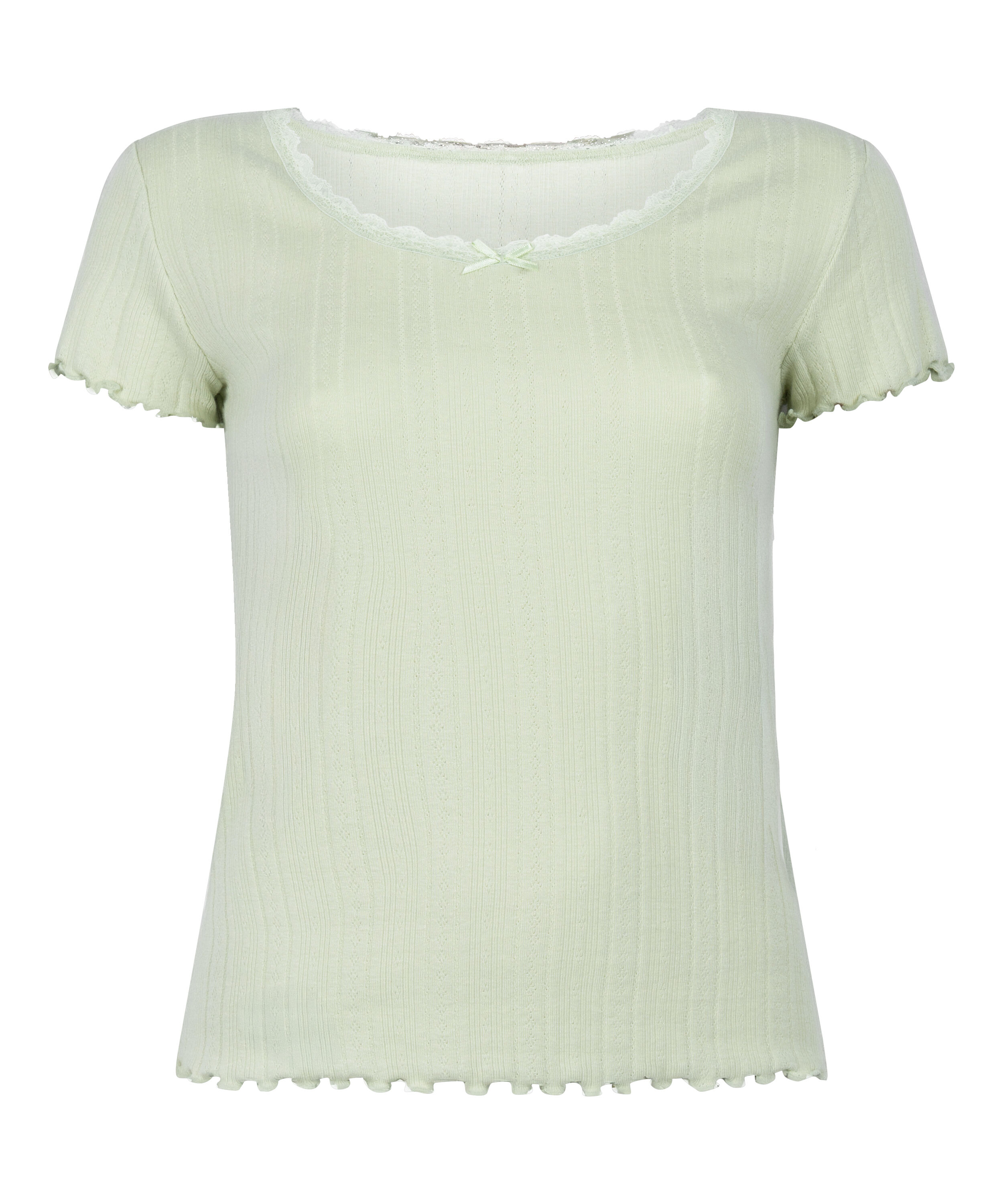 Pointelle Top Lace, Green