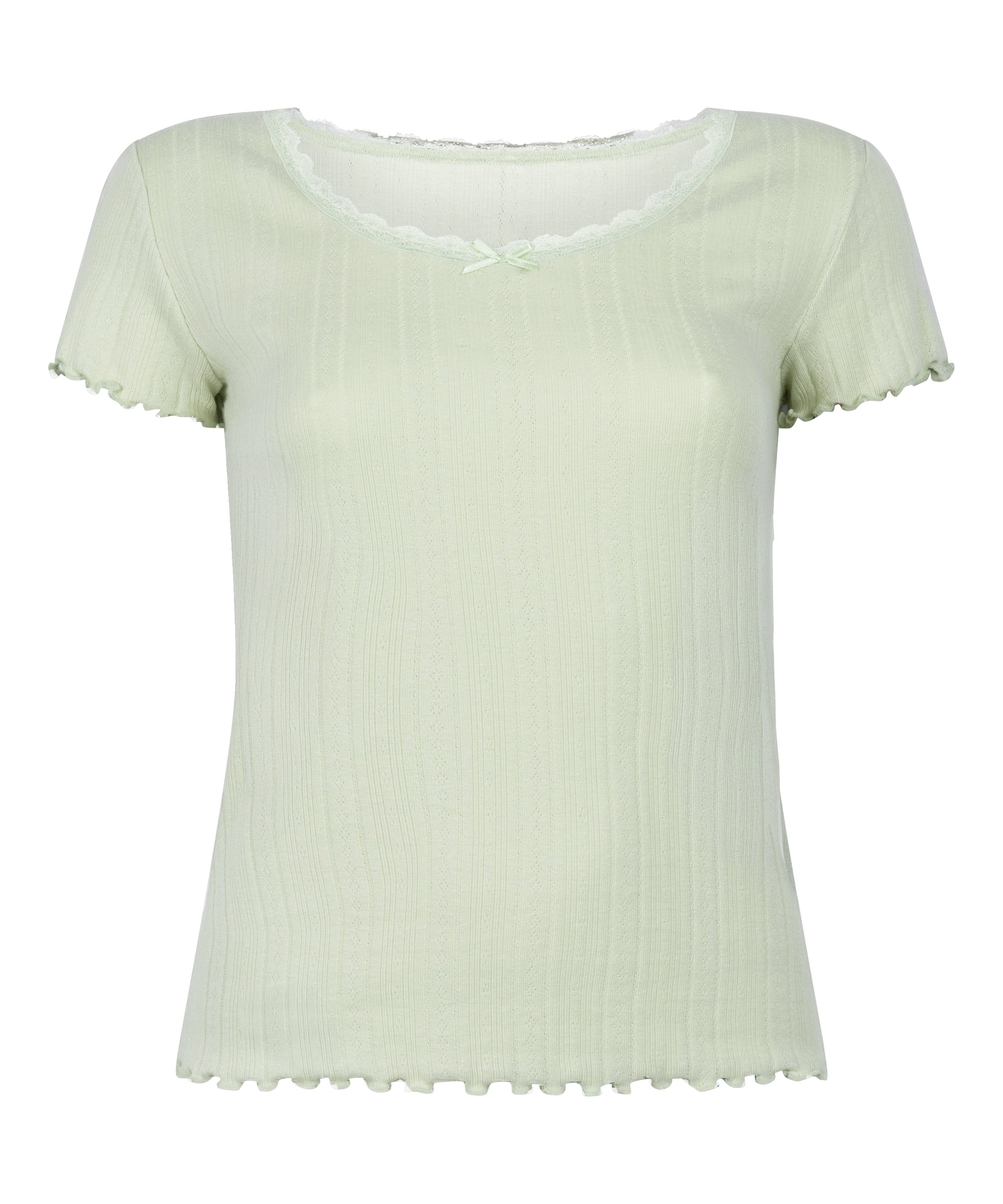 Pointelle Top Lace, Green, main