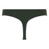 Invisible thong Stripe mesh, Green