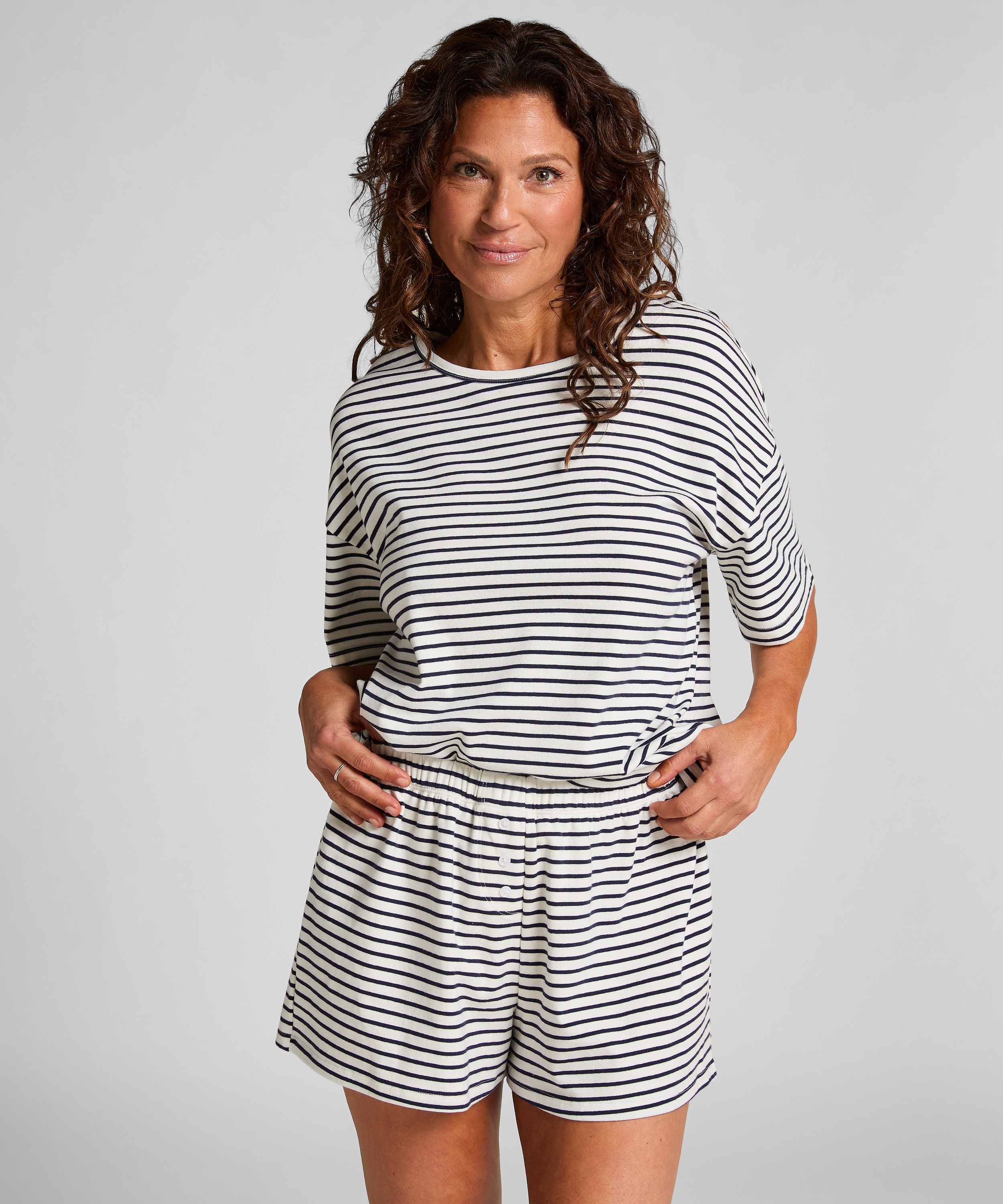 Pyjamaset Jersey, Blue, main