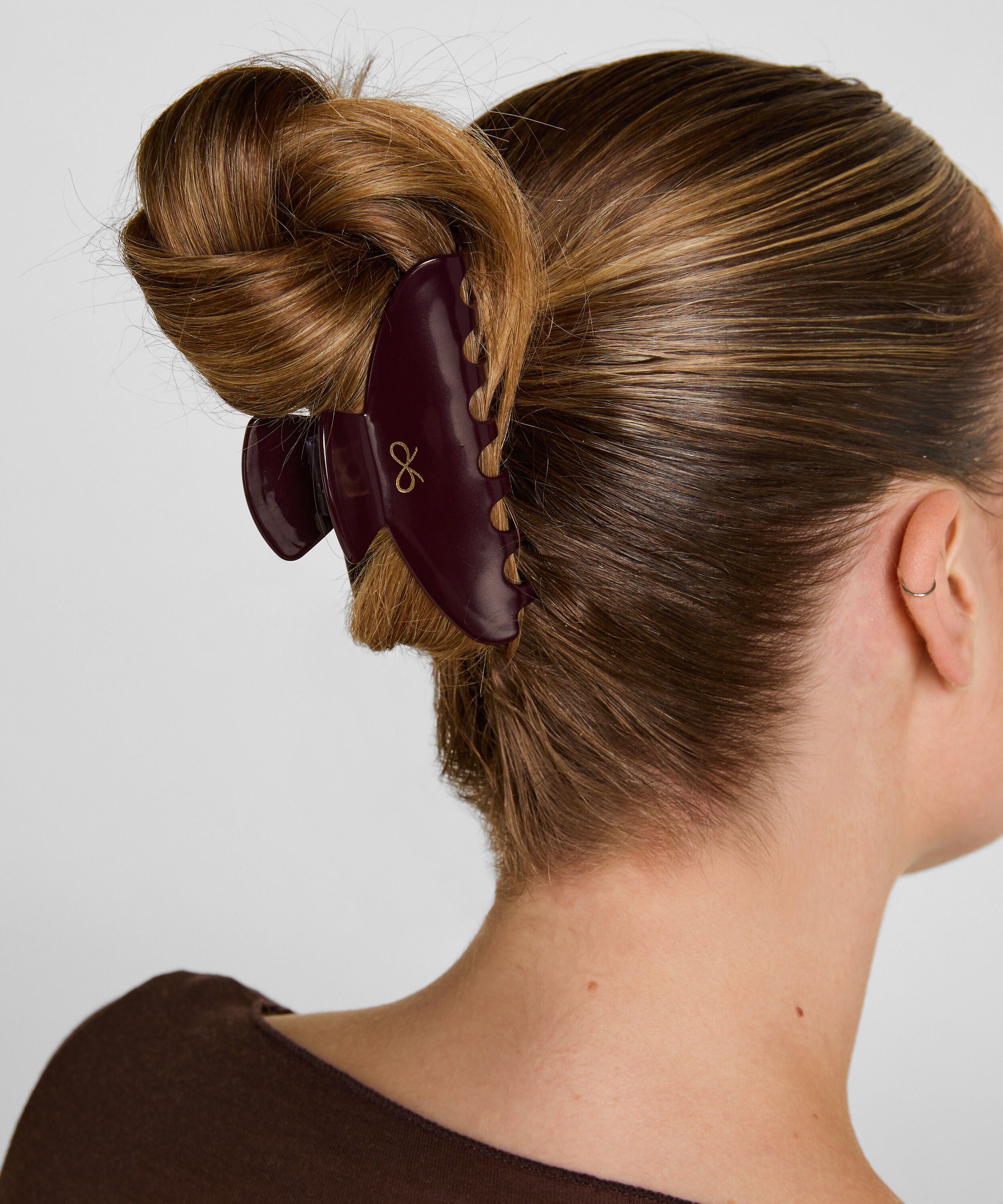Hair Clip, Red
