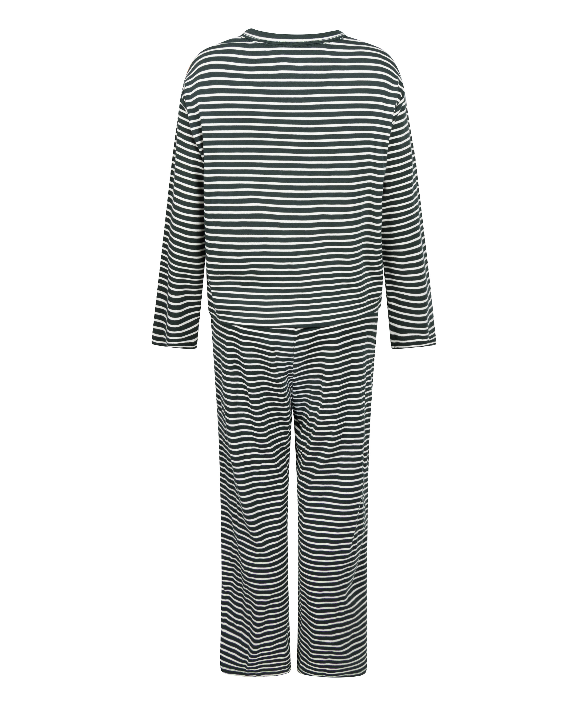 Pyjamaset Cotton Jersey, Green, main