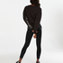HKMX cropped sweater, Black