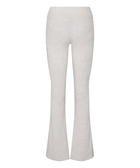Flared Lounge Pants, Gray