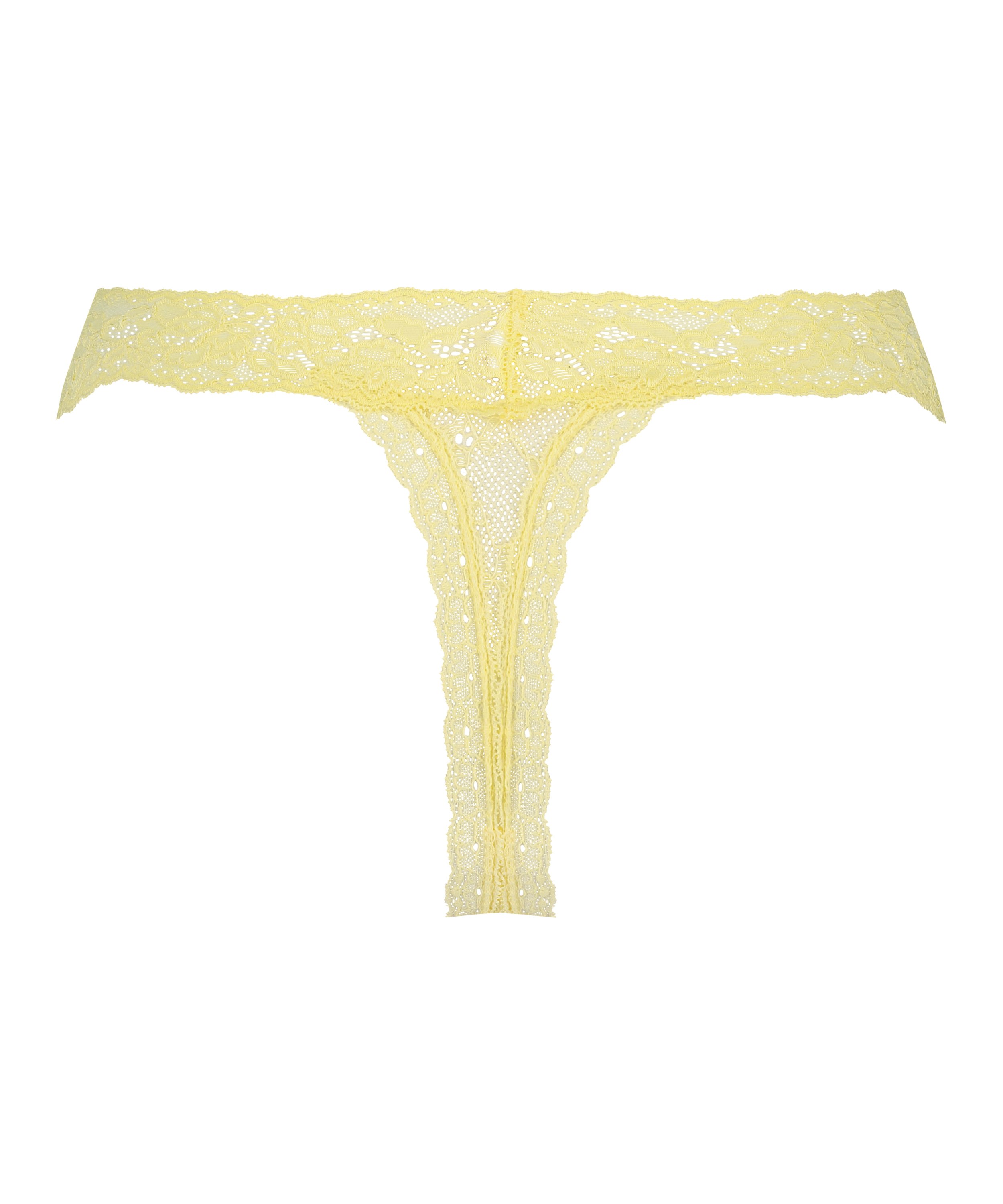 Madison Extra Low Thong, Yellow, main