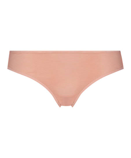Burned Out Stripe Invisible Thong for €7.99 - Thongs - Hunkemöller
