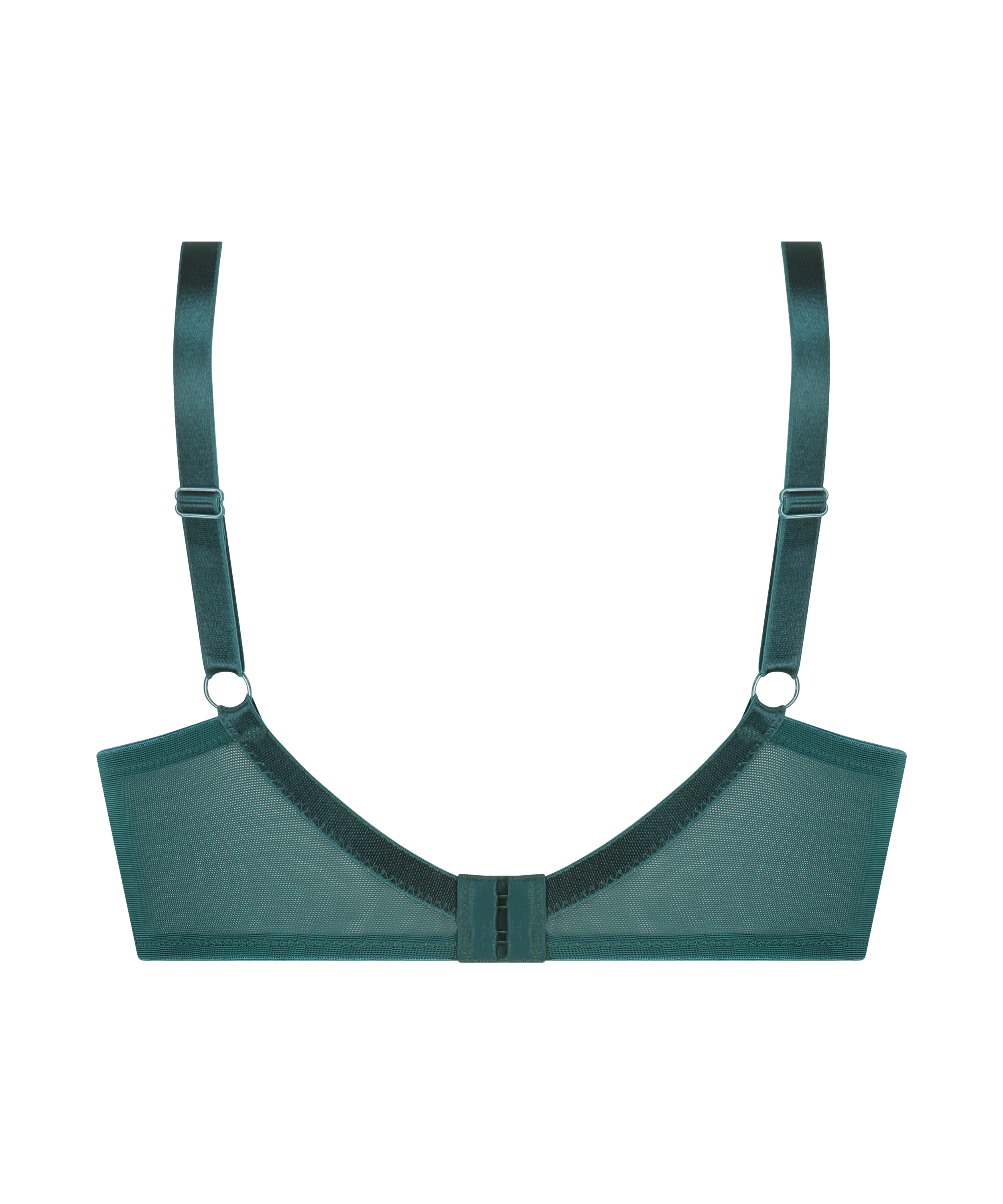 Emily Non-Padded Underwired Bra, Green, main