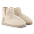 Teddy Slippers Boot, White