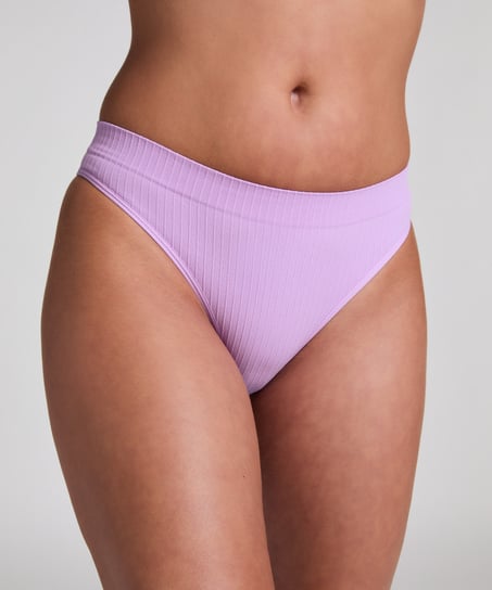 Dianne High Leg Thong, Purple