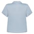 Satin Short-Sleeved Jacket, Blue